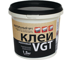 Клей ВГТ акриловый напольный №1 Эконом 1,5кг