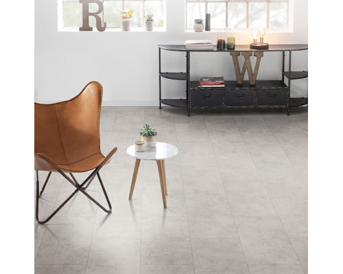 Ламинат Egger Pro Large Aqua+ Бетон Чикаго светло-серый EPL166